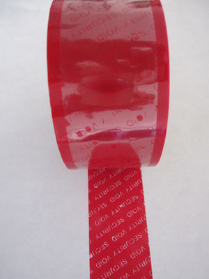 Red Stal Secuity Seal Taśma z nadrukiem słowa dla powlekanych Torby BOPP